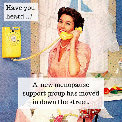 online menopause support group