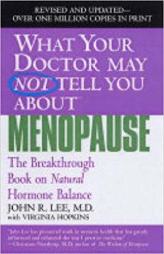 Dr. John R. Lee and Virginia Hopkins document the various aspects of menopause and how to approach them. 