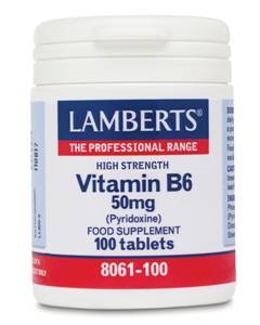 Lamberts Vitamin B6 50mg