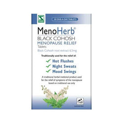 Menoherb Black Cohosh Menopause Relief Tablets