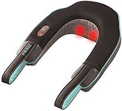 Invigorating vibration neck massager to relieve tight muscles during the menopause. 