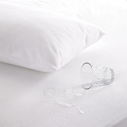 Discreet, comfortable waterproof mattress cover for menopause-related incontinence. 