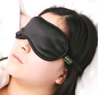 A silky soft sleep mask to help sleeplessness during menopause