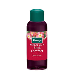 The Kneipp back comfort herbal bath soothes sore back muscles caused by menopause. 