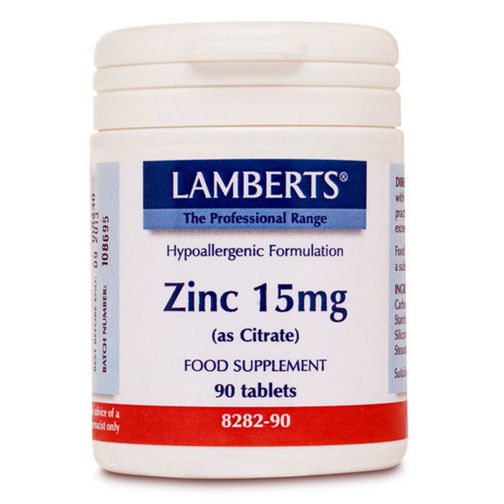 Lamberts Zinc 15mg 90 Tablets