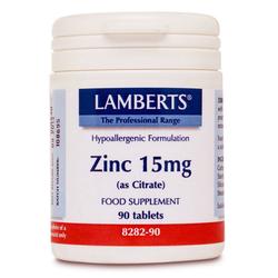 Lamberts Zinc 15mg 90 Tablets