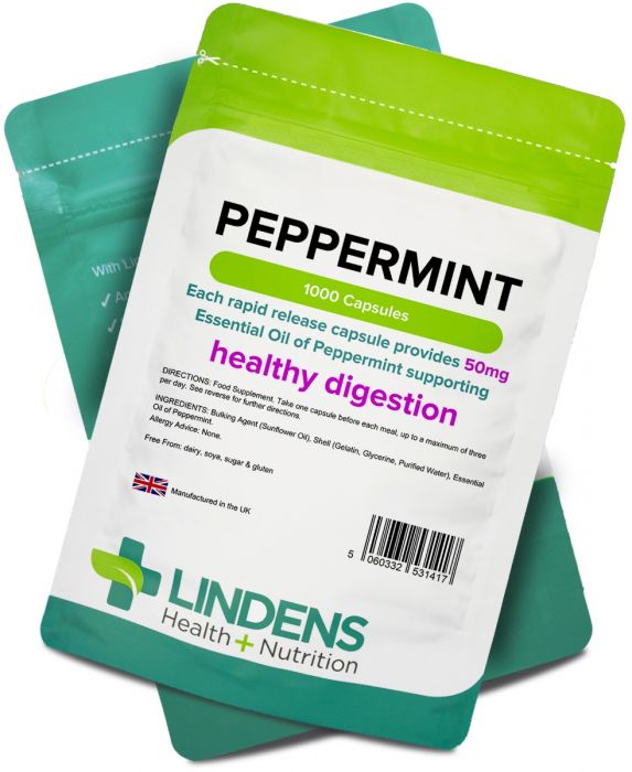 Lindens Peppermint Oil Capsules